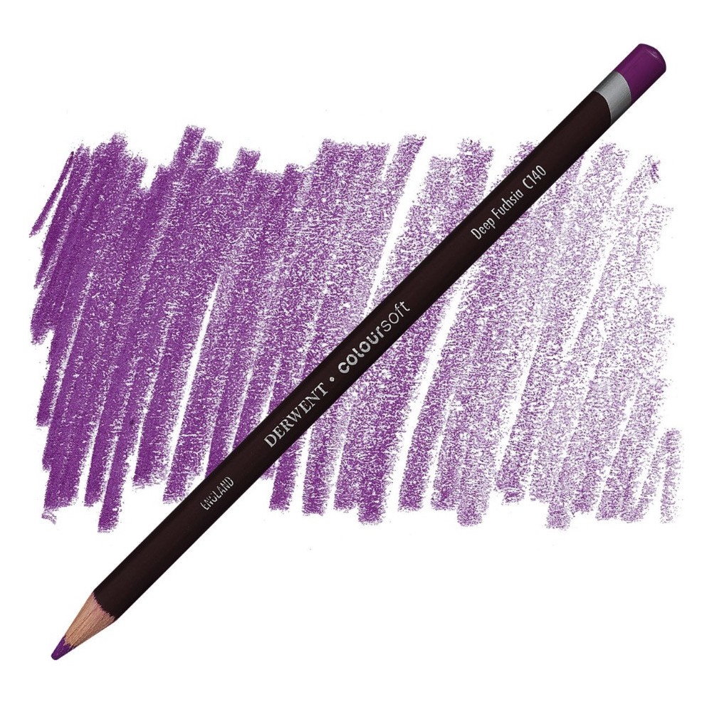 Kredka Coloursoft - Derwent - C140, Deep Fuchsia