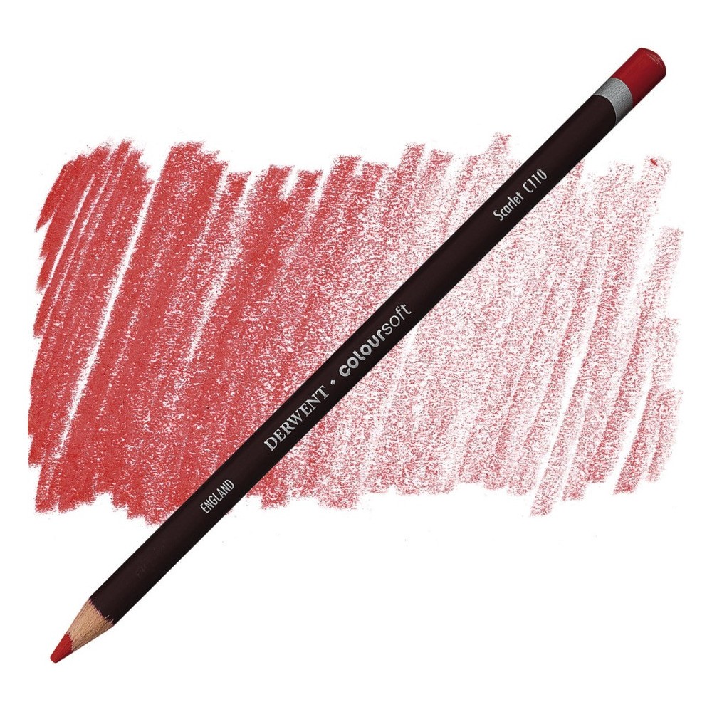Kredka Coloursoft - Derwent - C110, Scarlet