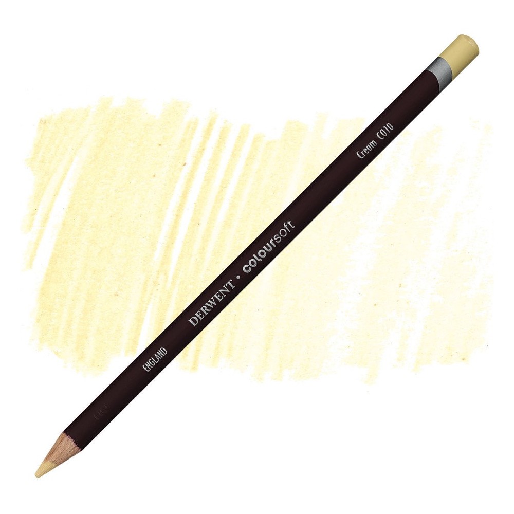 Kredka Coloursoft - Derwent - C010, Cream