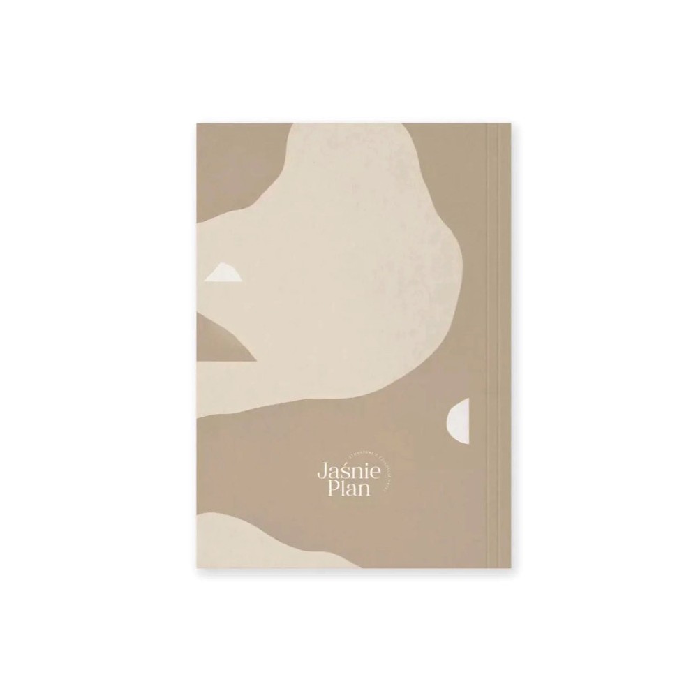 Notebook A5 - Jaśnie Plan - beige, dotted, 100g/m2, 120 pages