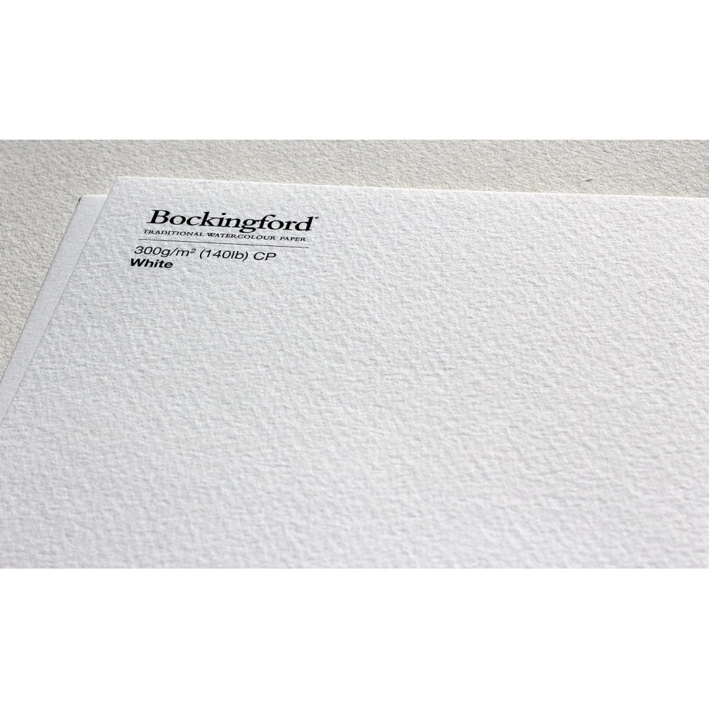 Bockingford Watercolor paper pad - cold press, 21 x 29,7 cm, 300 g, 12 sheets