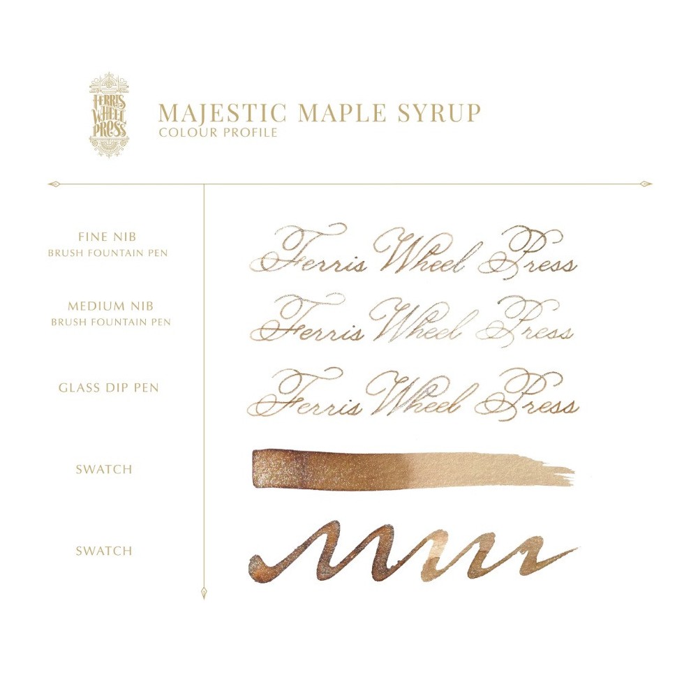 Atrament - Ferris Wheel Press - Majestic Maple Syrup, 38 ml
