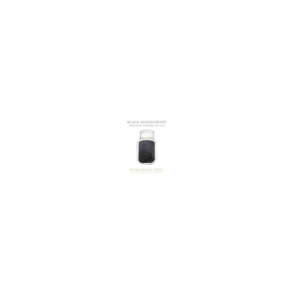 Waterproof ink - Ferris Wheel Press - Black Masquerade, 28 ml