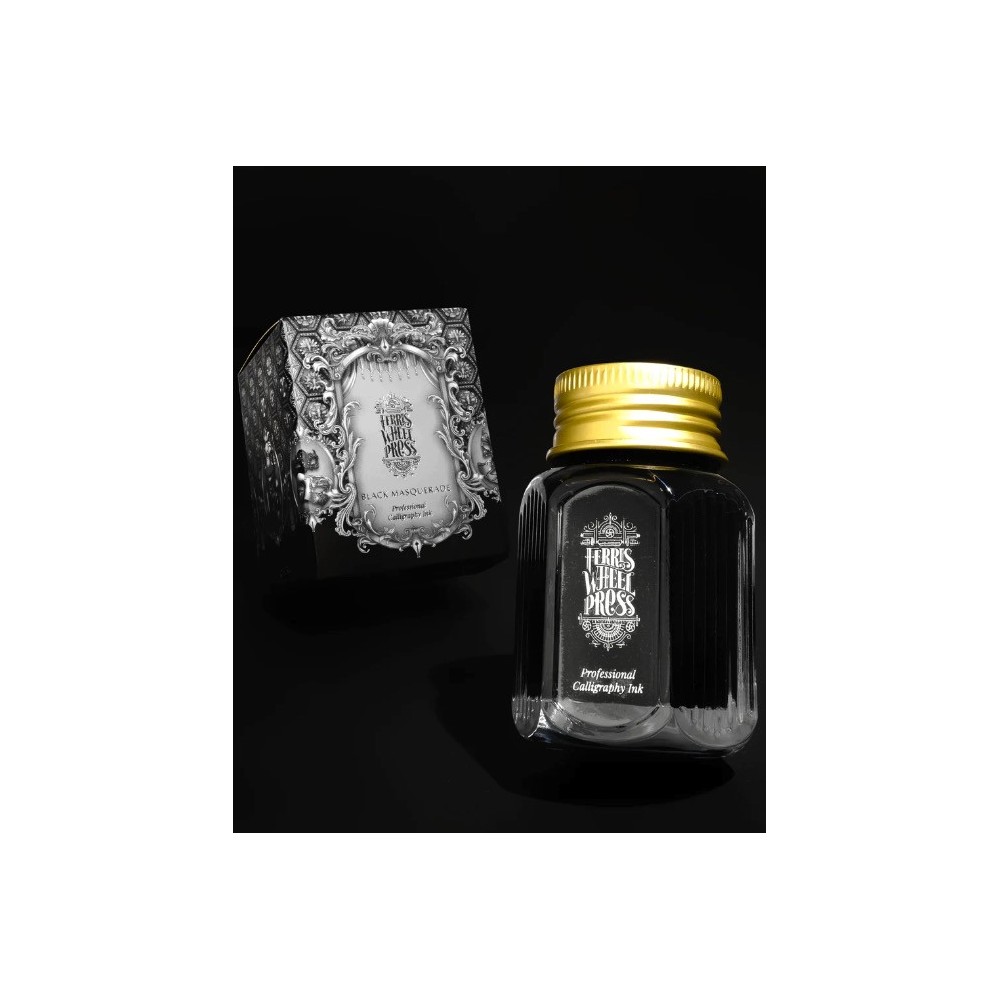 Tusz wodoodporny - Ferris Wheel Press - Black Masquerade, 28 ml