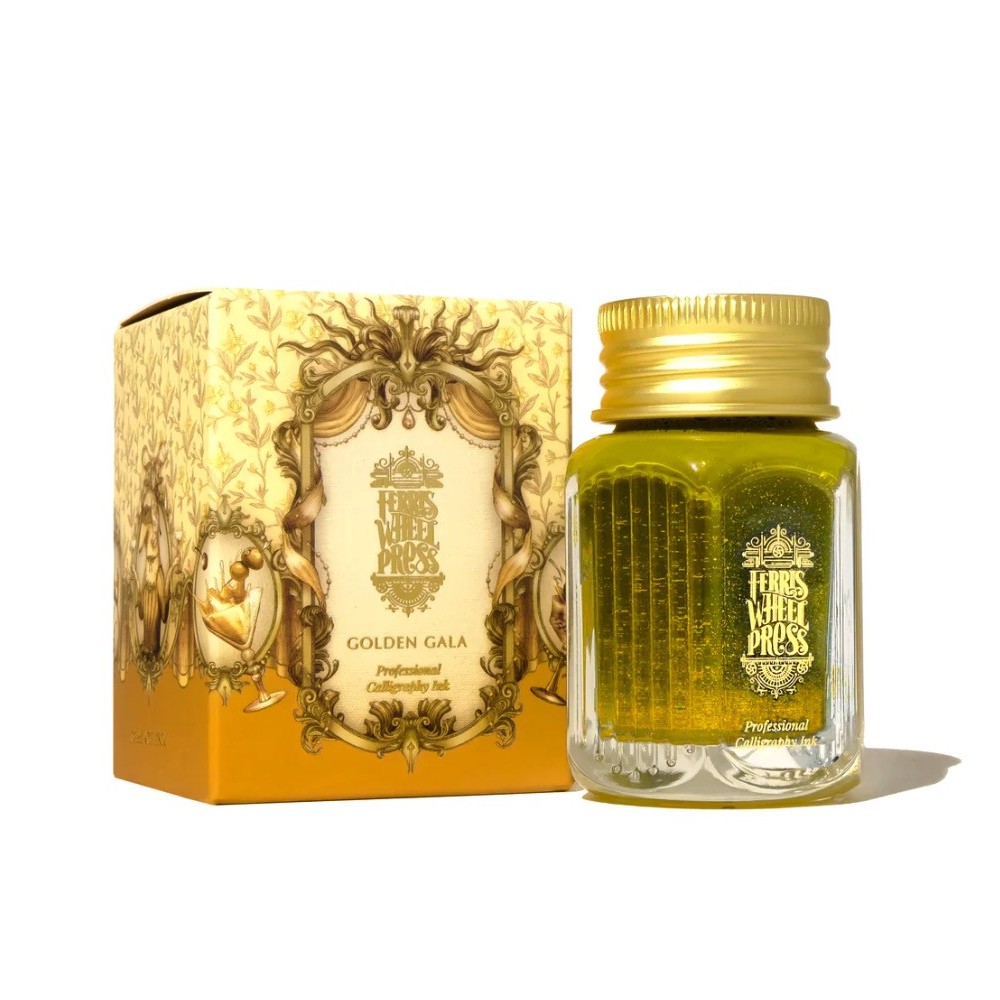 Waterproof ink - Ferris Wheel Press - Golden Gala, 28 ml