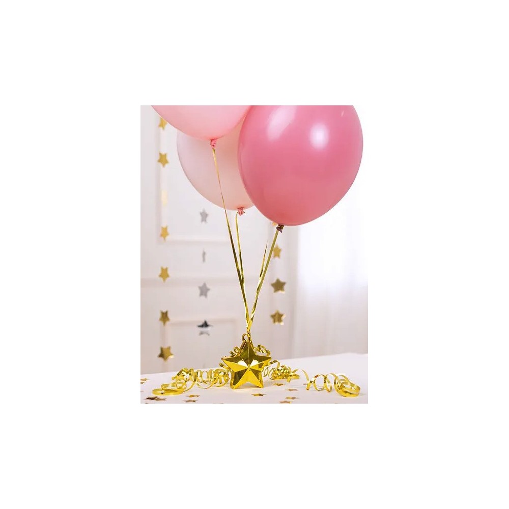 Foil balloon weight Star - gold