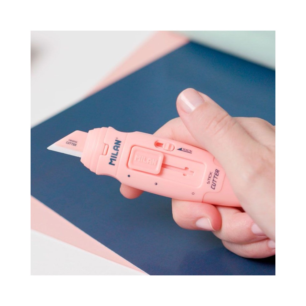 Stick 1918 Cutter with ceramic blade - Milan - pink
