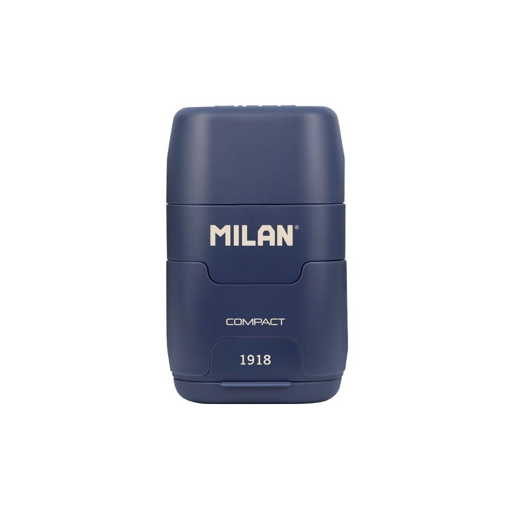 Gumka z temperówką Compact 1918 - Milan - niebieska