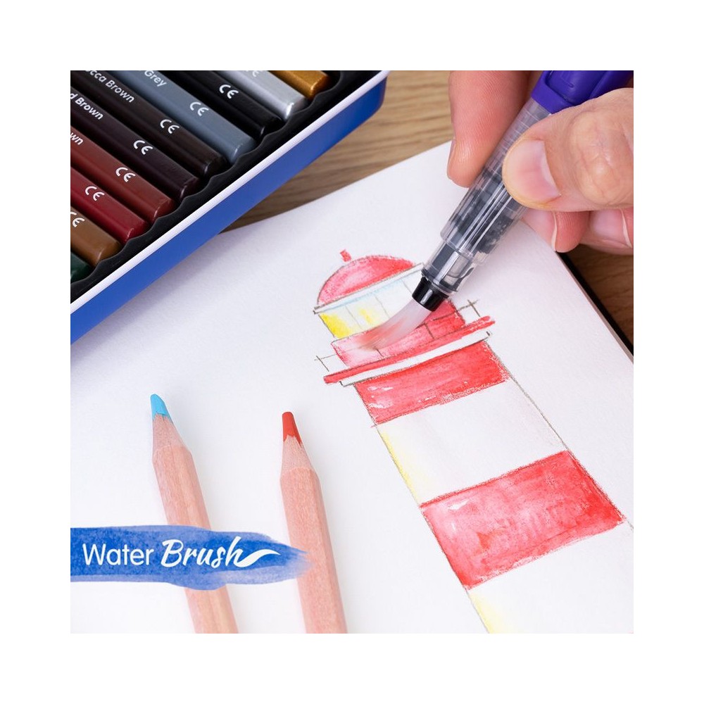 Set of water brushes - Milan - S, M, L, 3 pcs.