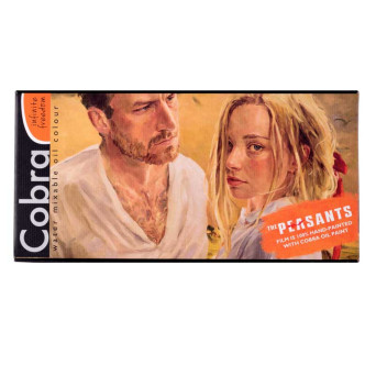 Set of oil paints in tubes The Pleasants - Cobra - 10 colors x 40 ml