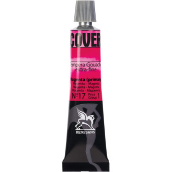 Farba Tempera Cover - Renesans - 17, magenta, 20 ml