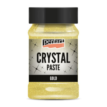 Crystal Paste - Pentart - gold, 100 ml