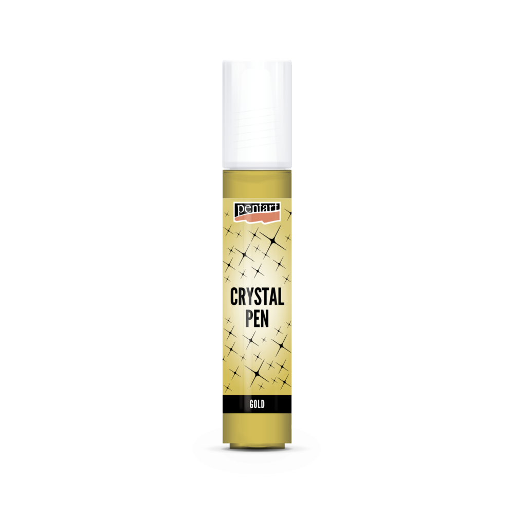 Crystal Paste in pen - Pentart - gold, 30 ml