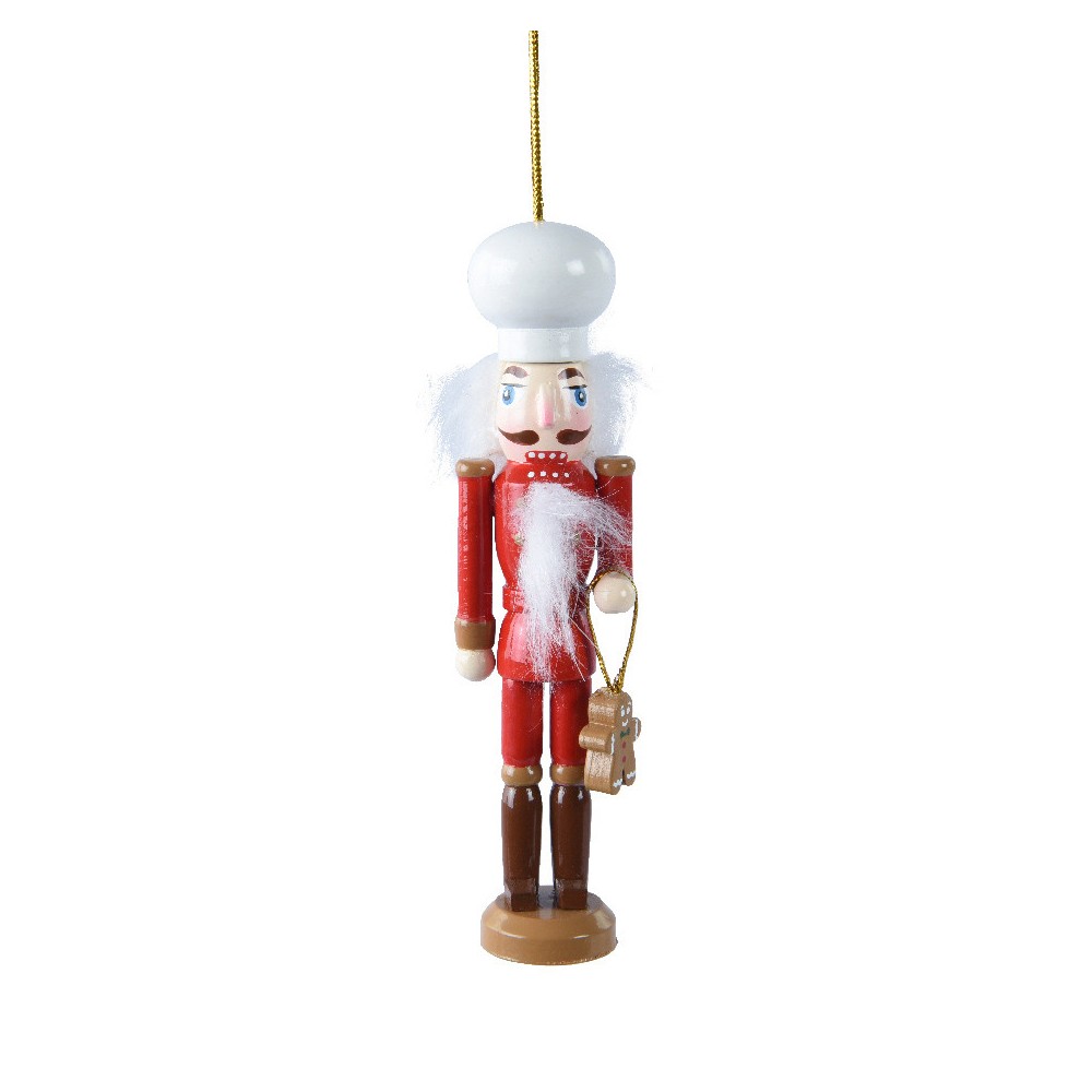 Wooden pendant Nutcracker - 3,3 x 12,5 cm