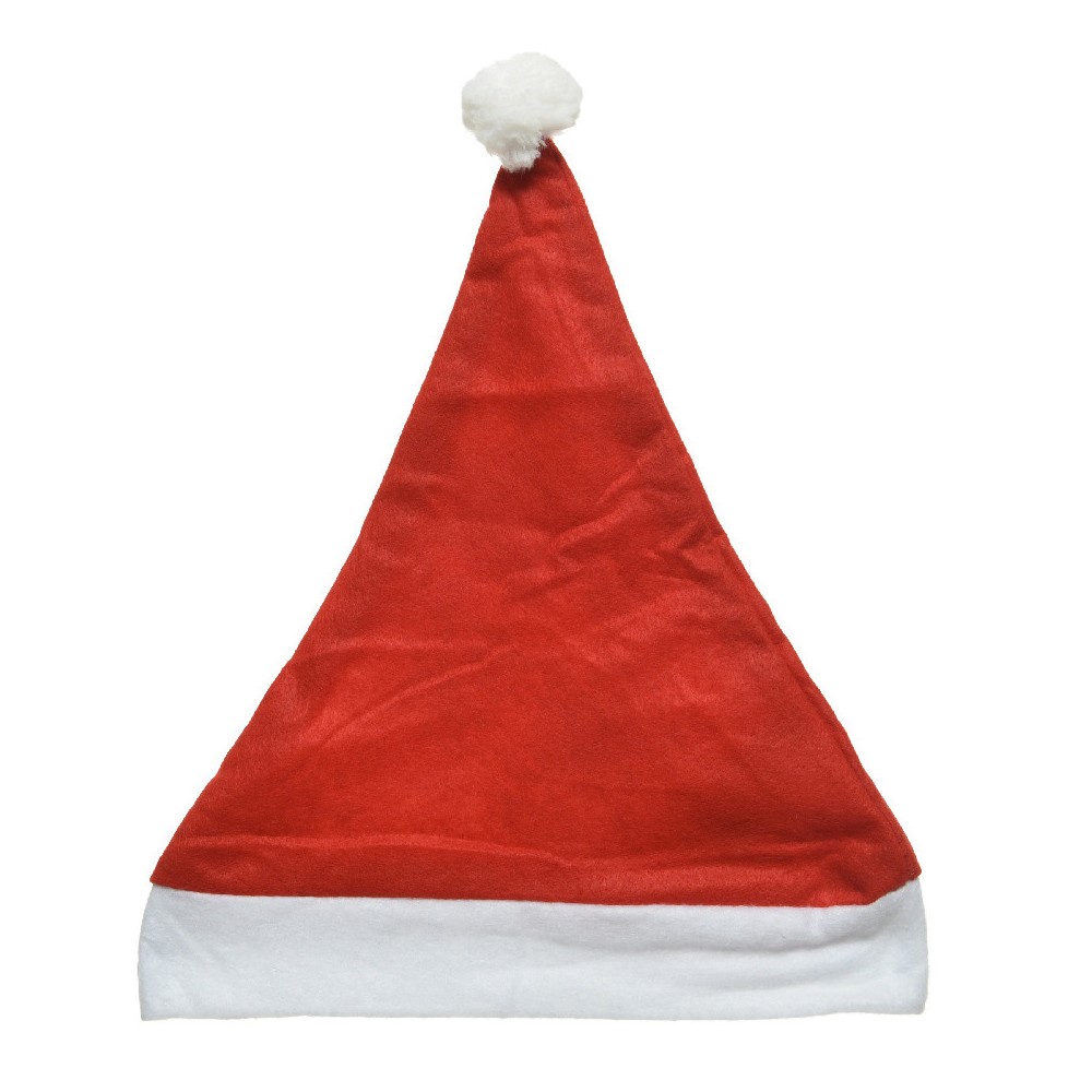Czapka Świętego Mikołaja - czerwona, 40 cm