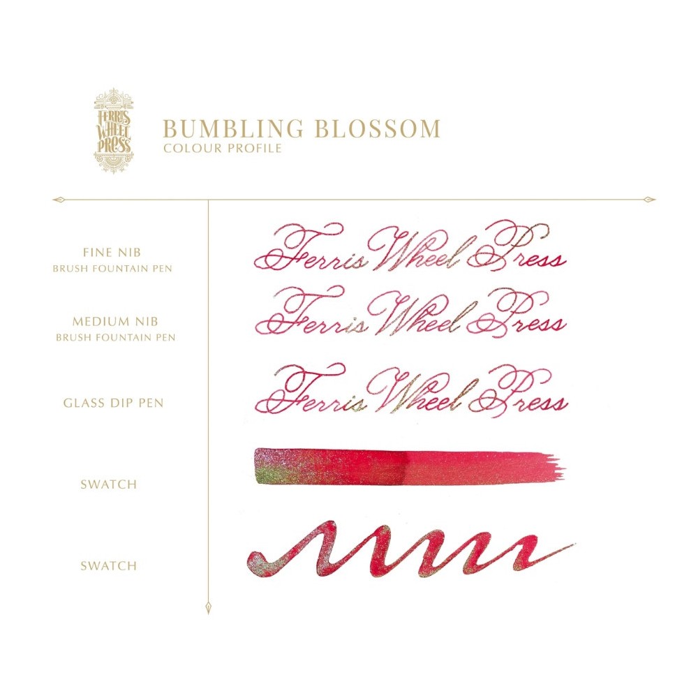 Atrament FerriTales - Ferris Wheel Press - Bumbling Blossom, 20 ml