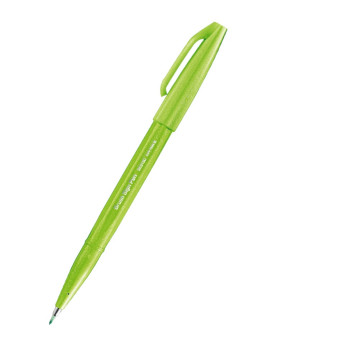 Pisak pędzelkowy Brush Sign Pen - Pentel - seledynowy