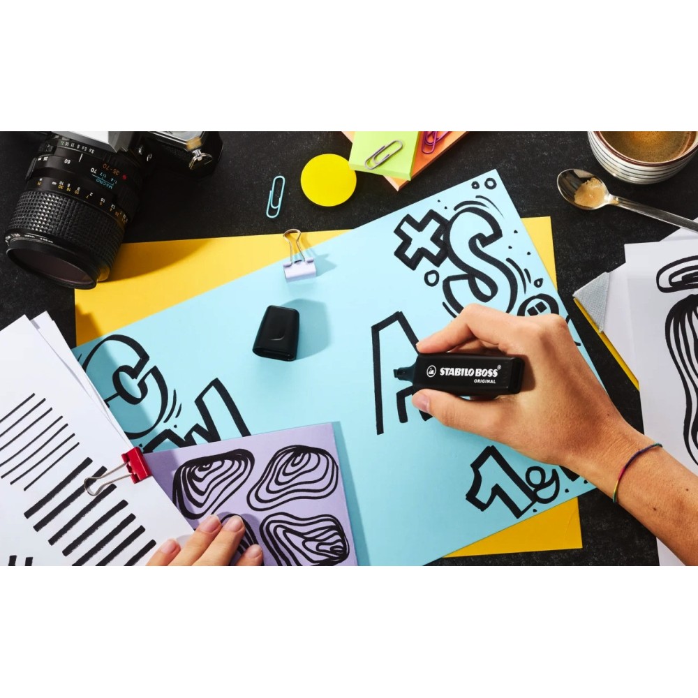 Boss Original Highlighter - Stabilo - 46, Black
