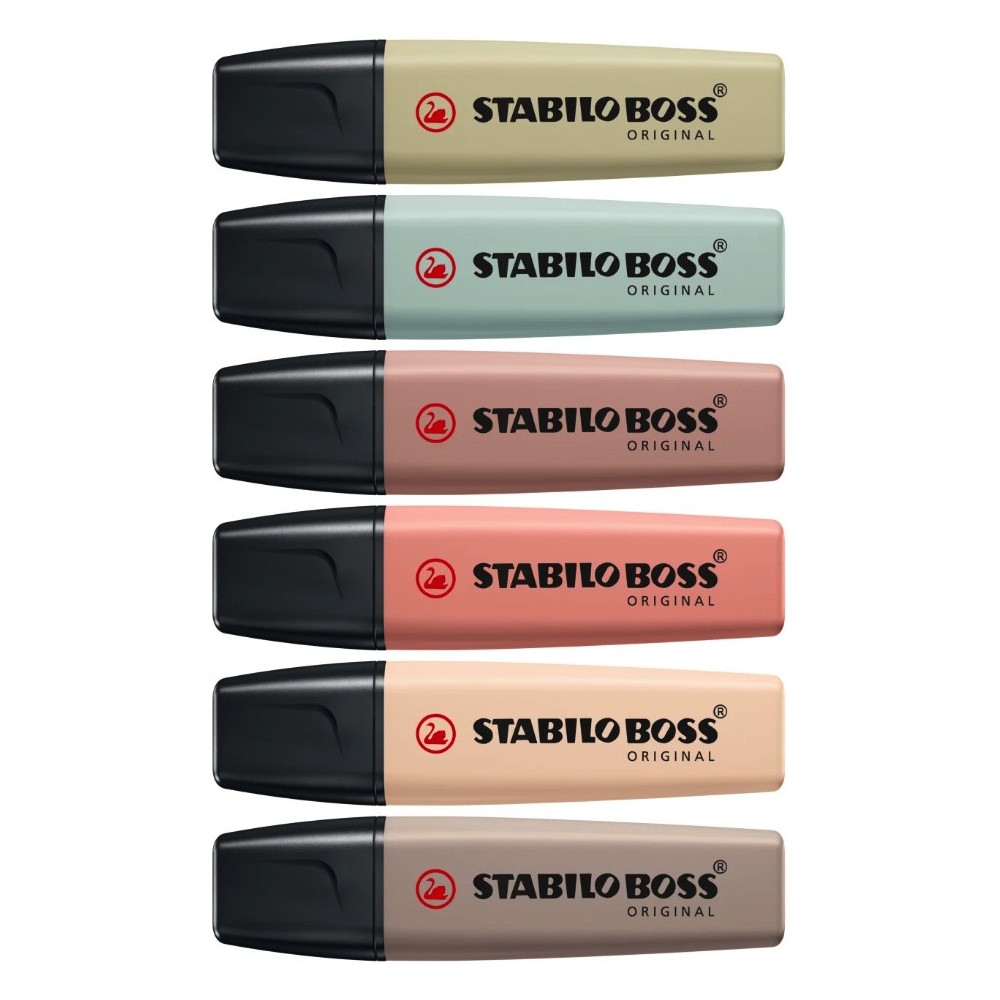 Zakreślacz Boss Original Nature Colors - Stabilo - 137, Mud Green
