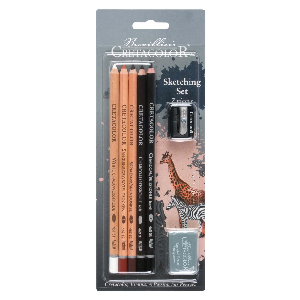 Zestaw do szkicowania Sketching Set - Cretacolor - 7 szt.