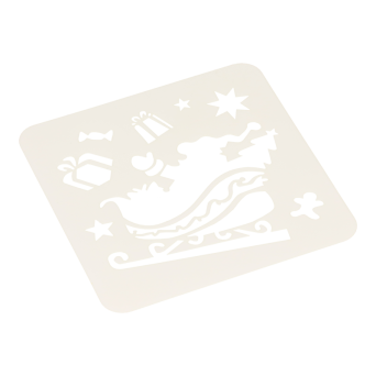 Drawing Stencil Santa Claus - Koh-I-Noor - 13 x 13 cm
