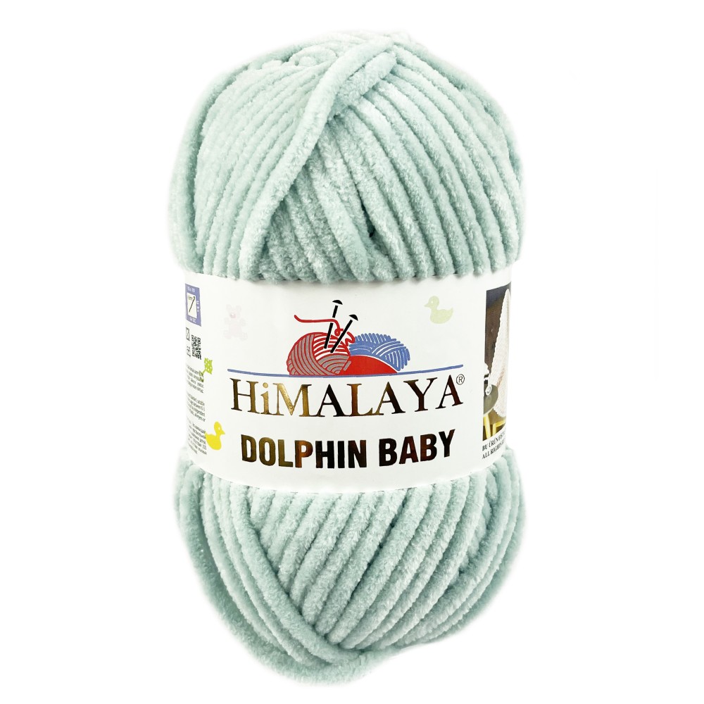 Włóczka poliestrowa Dolphin Baby - Himalaya - 47, 100 g, 120 m