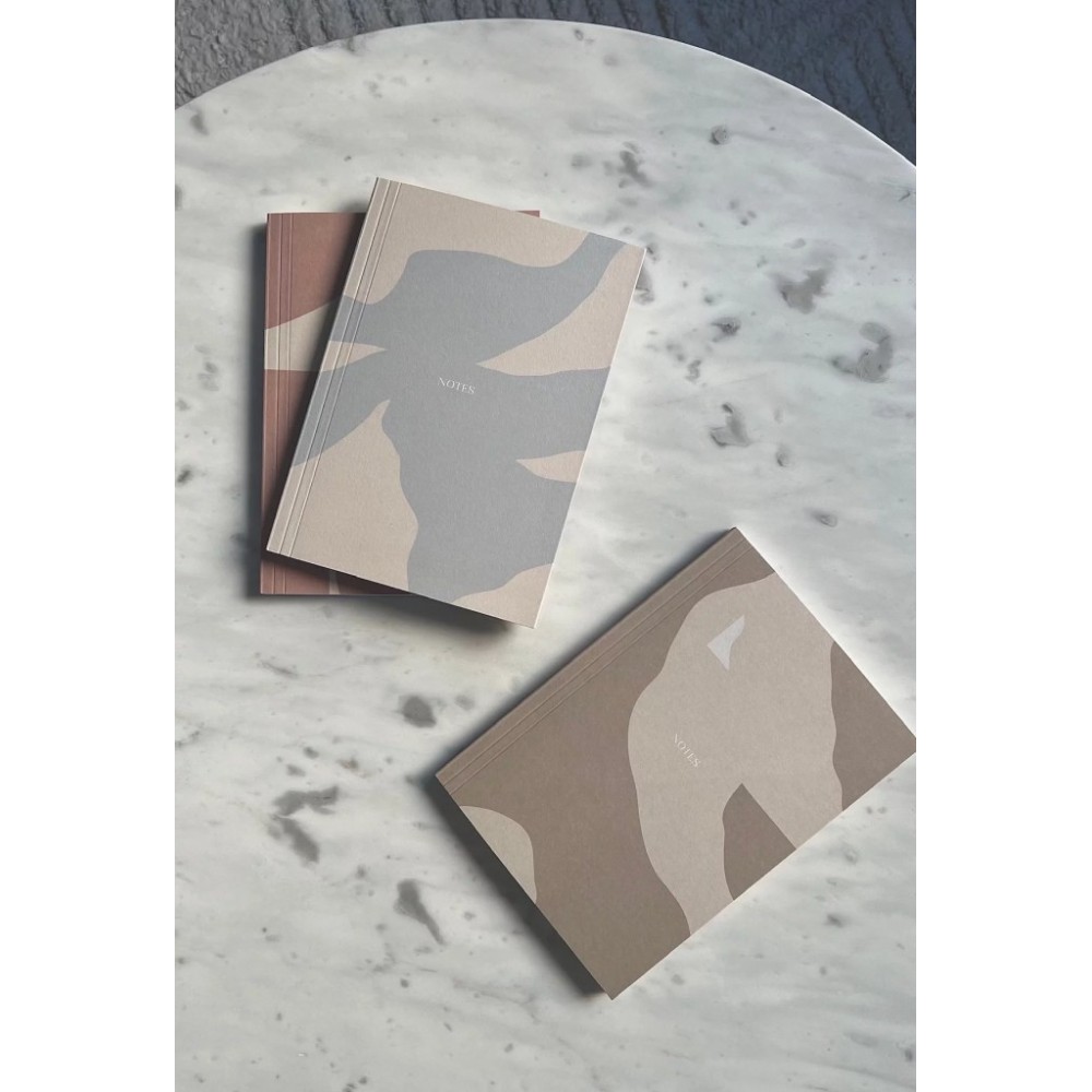 Notebook A5 - Jaśnie Plan - beige, dotted, 100g/m2, 120 pages