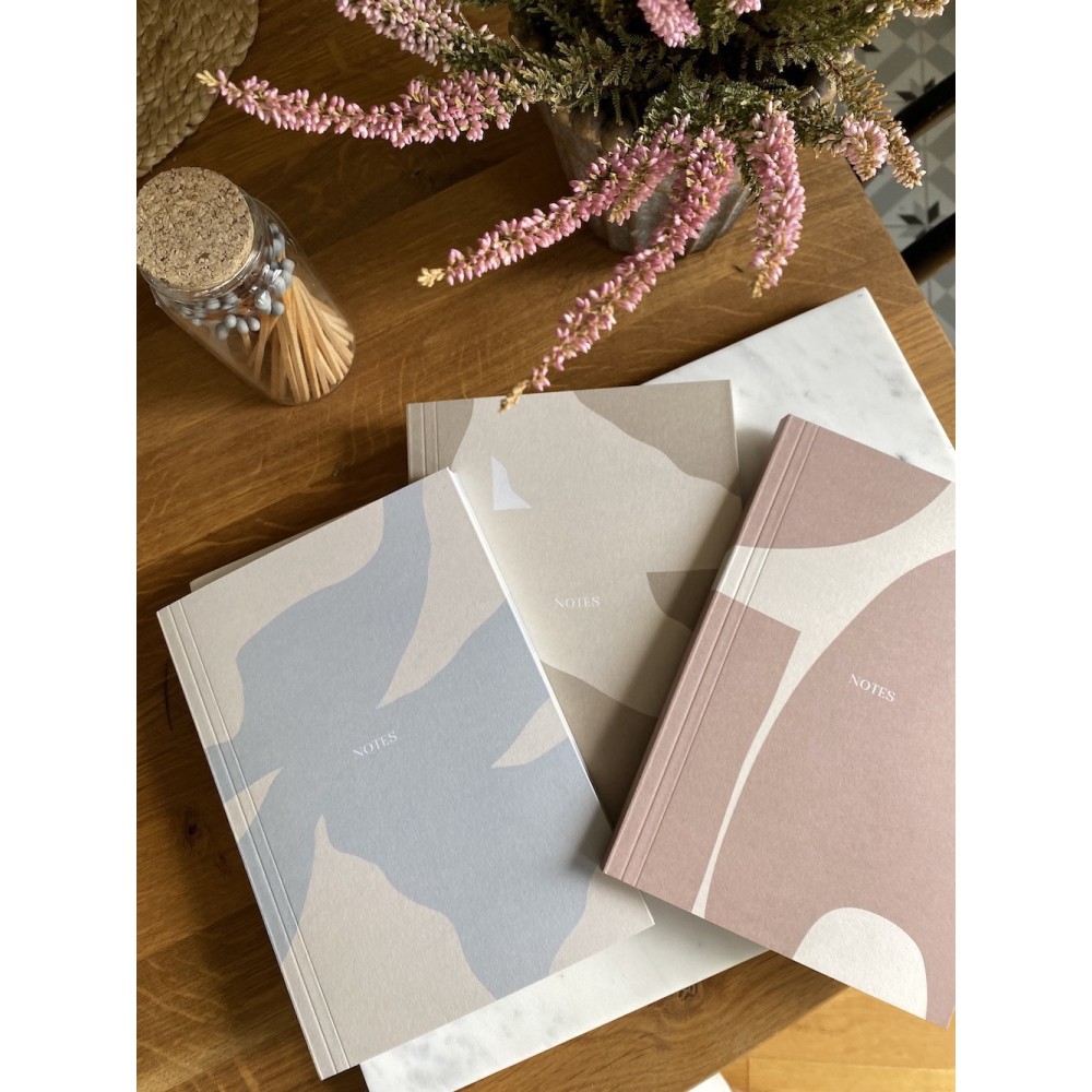 Notebook A5 - Jaśnie Plan - beige, dotted, 100g/m2, 120 pages