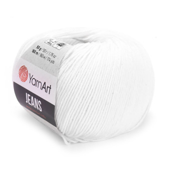 Włóczka bawełniano-akrylowa Jeans - YarnArt - 1, 50 g, 160 m