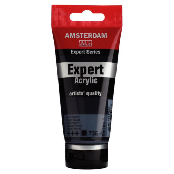 Farba akrylowa Expert - Amsterdam - 735, Oxide Black, 75 ml