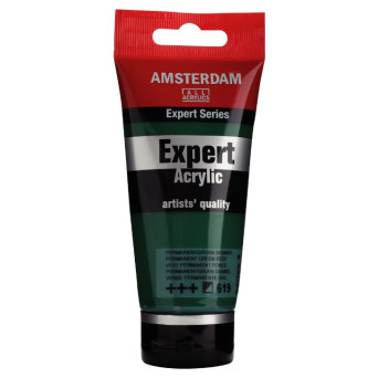 Farba akrylowa Expert - Amsterdam - 619, Permanent Green Deep, 75 ml