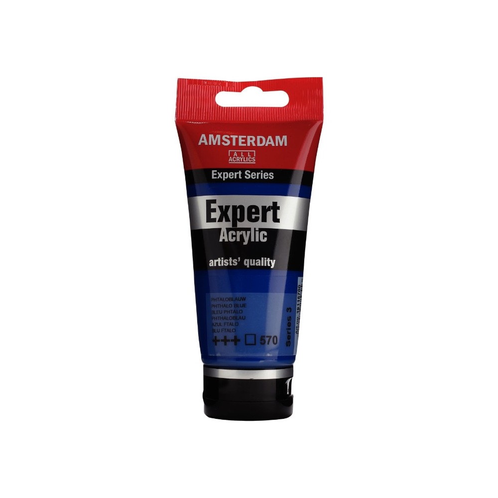 Farba akrylowa Expert - Amsterdam - 570, Phthalo Blue, 75 ml
