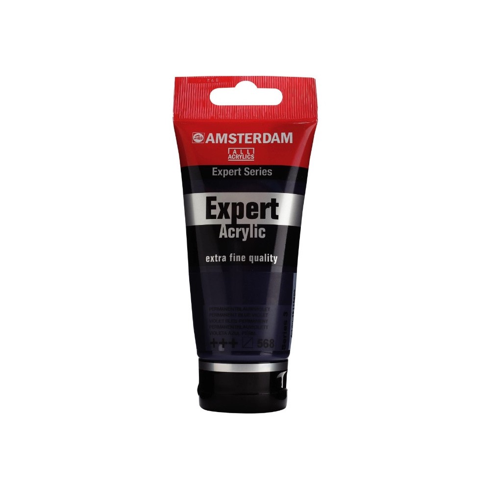 Expert acrylic paint - Amsterdam - 568, Permanent Blue Violet, 75 ml
