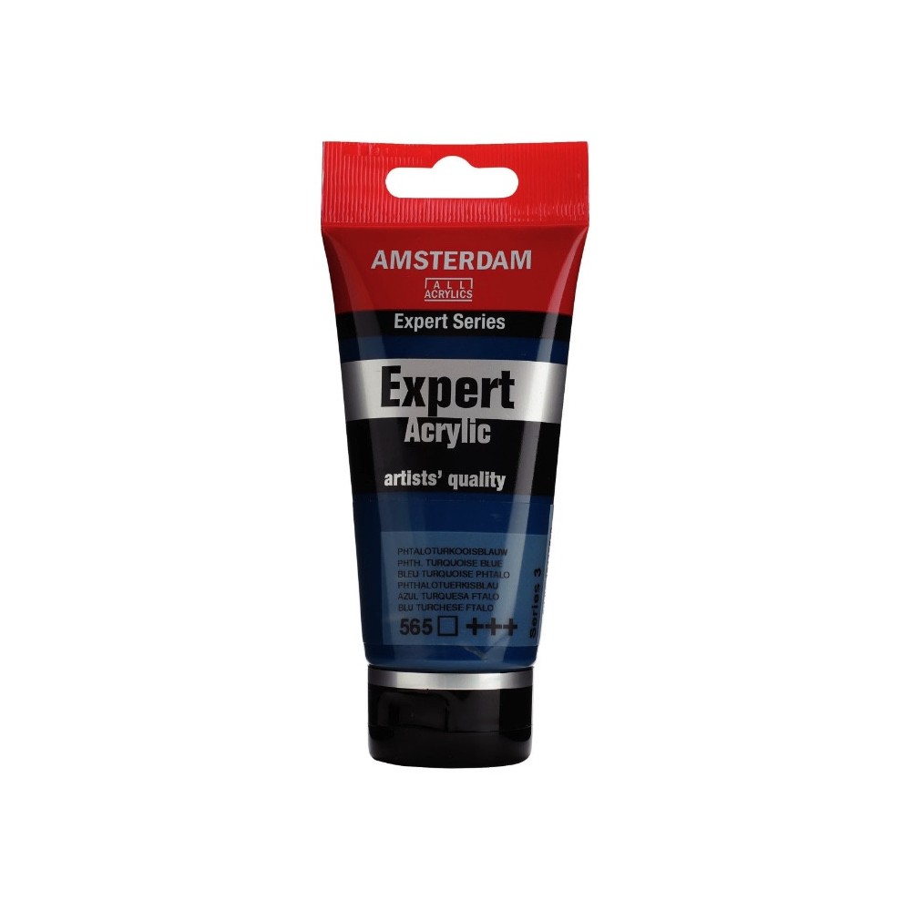 Farba akrylowa Expert - Amsterdam - 565, Phthalo Turquoise Blue, 75 ml