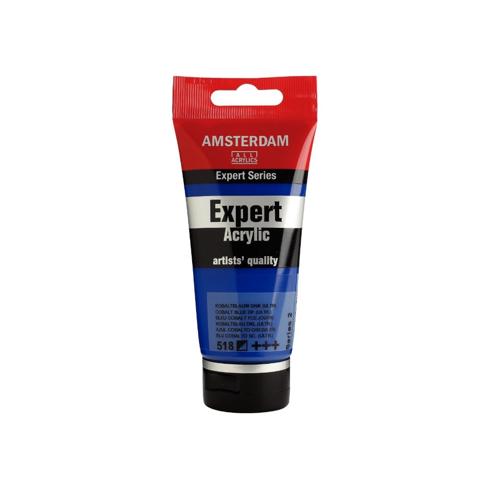 Expert acrylic paint - Amsterdam - 518, Cobalt Blue Deep, 75 ml