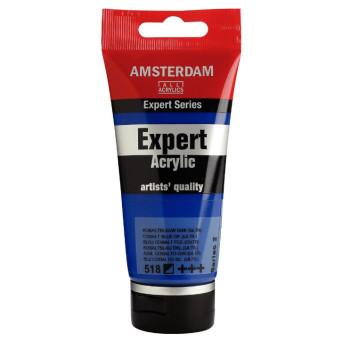 Farba akrylowa Expert - Amsterdam - 518, Cobalt Blue Deep, 75 ml
