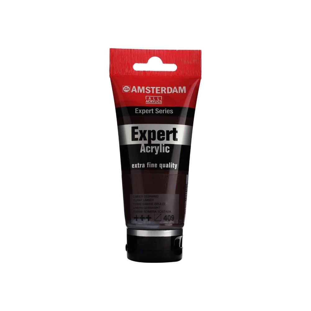 Expert acrylic paint - Amsterdam - 409, Burnt Umber, 75 ml