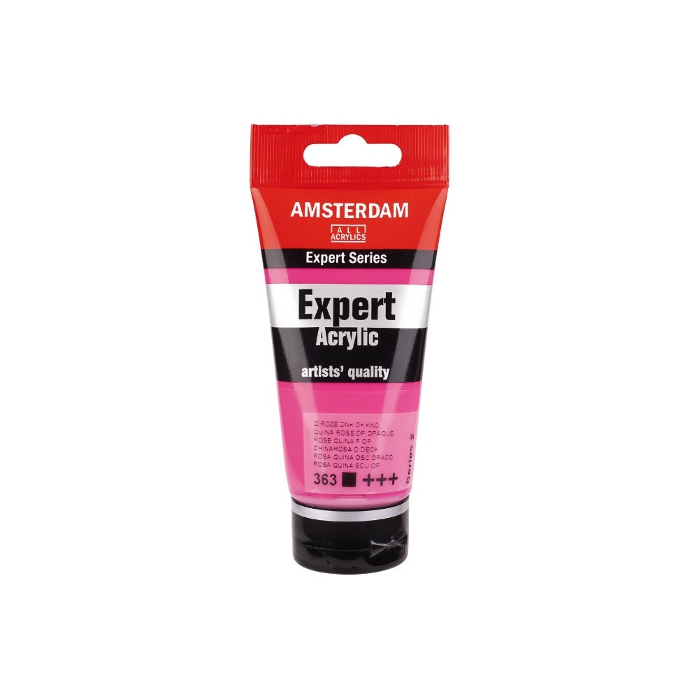 Farba akrylowa Expert - Amsterdam - 363, Quina Rose Deep Opaque, 75 ml