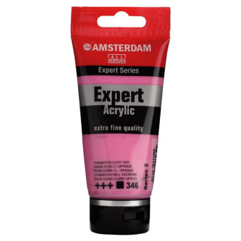 Expert acrylic paint - Amsterdam - 346, Quinarose Light Opaque, 75 ml