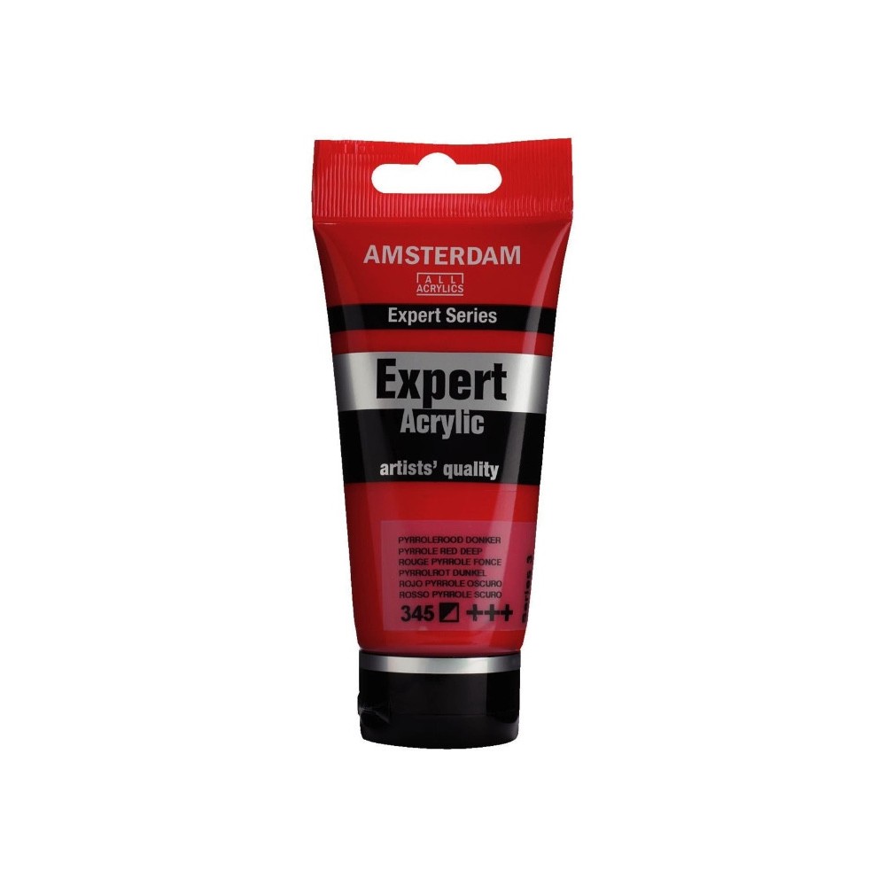 Farba akrylowa Expert - Amsterdam - 345, Pyrrole Red Deep, 75 ml