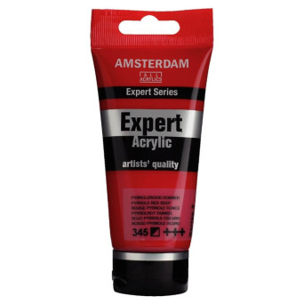 Expert acrylic paint - Amsterdam - 345, Pyrrole Red Deep, 75 ml