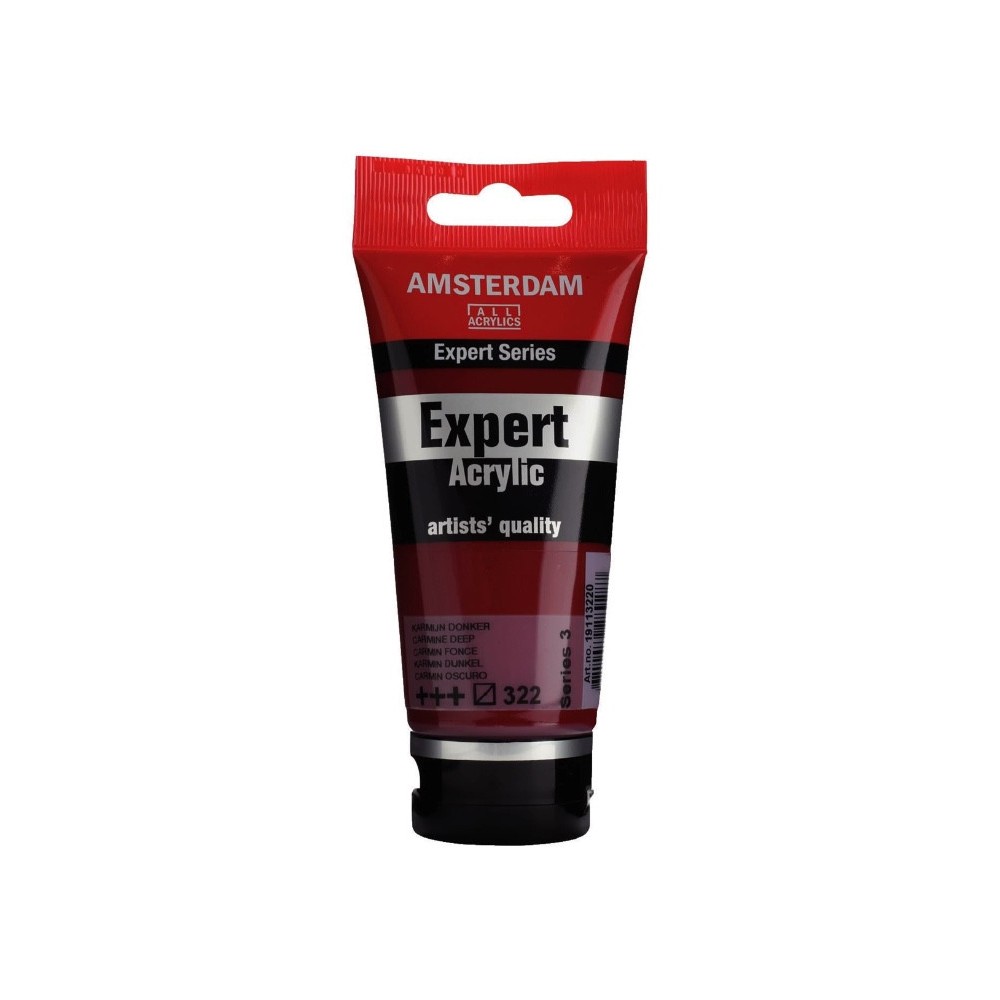 Farba akrylowa Expert - Amsterdam - 322, Carmine Deep, 75 ml