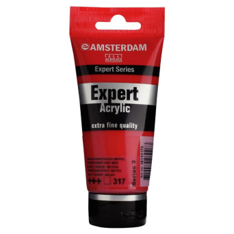 Farba akrylowa Expert - Amsterdam - 317, Transparent Red Medium, 75 ml