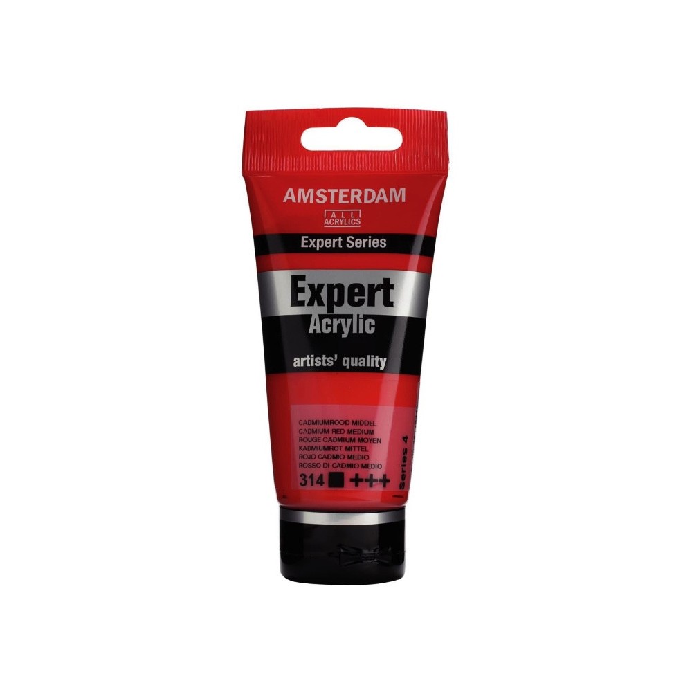 Farba akrylowa Expert - Amsterdam - 314, Cadmium Red Medium, 75 ml
