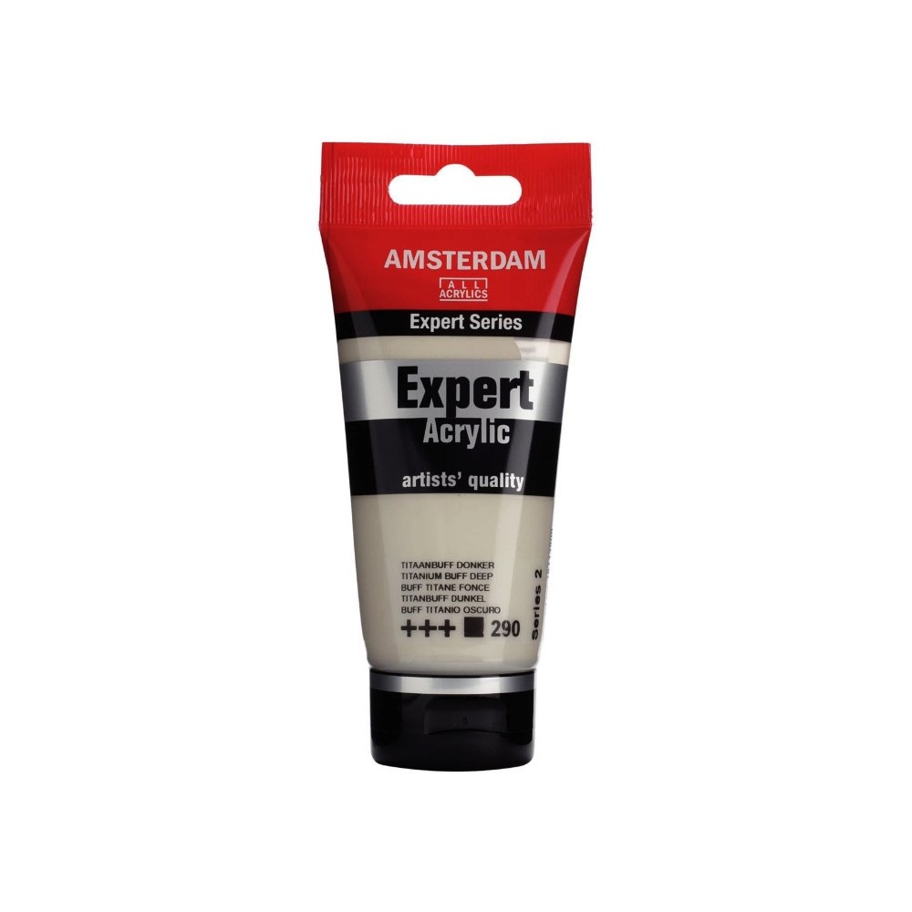 Farba akrylowa Expert - Amsterdam - 290, Titanium Buff Deep, 75 ml
