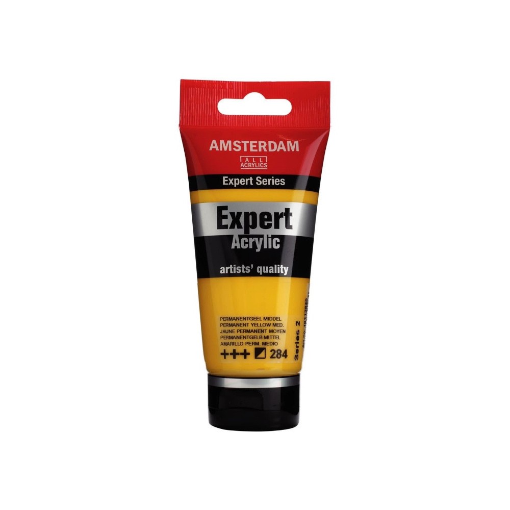 Farba akrylowa Expert - Amsterdam - 284, Permanent Yellow Medium, 75 ml
