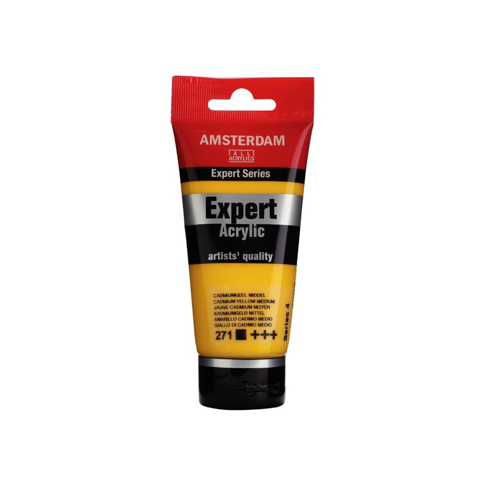 Farba akrylowa Expert - Amsterdam - 271, Cadmium Yellow Medium, 75 ml