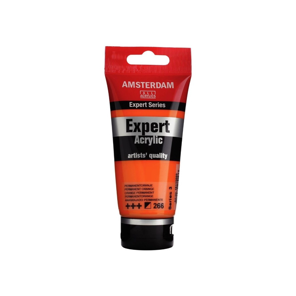 Expert acrylic paint - Amsterdam - 266, Permanent Orange, 75 ml