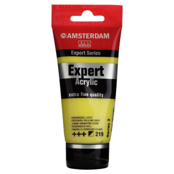 Farba akrylowa Expert - Amsterdam - 219, Greenish Yellow Light, 75 ml