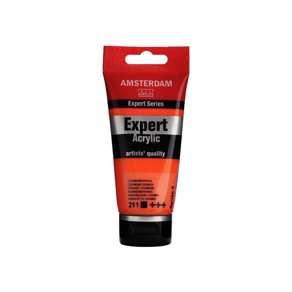 Farba akrylowa Expert - Amsterdam - 211, Cadmium Orange, 75 ml